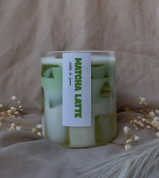 Vela decorativa y aromática · Matcha Latte