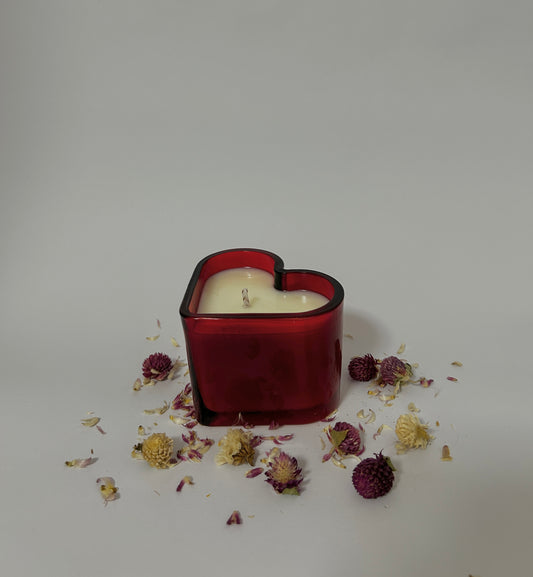 Vela aromática / Corazón Rojo 200g